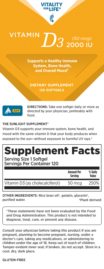 Vitality Vitamin D3
