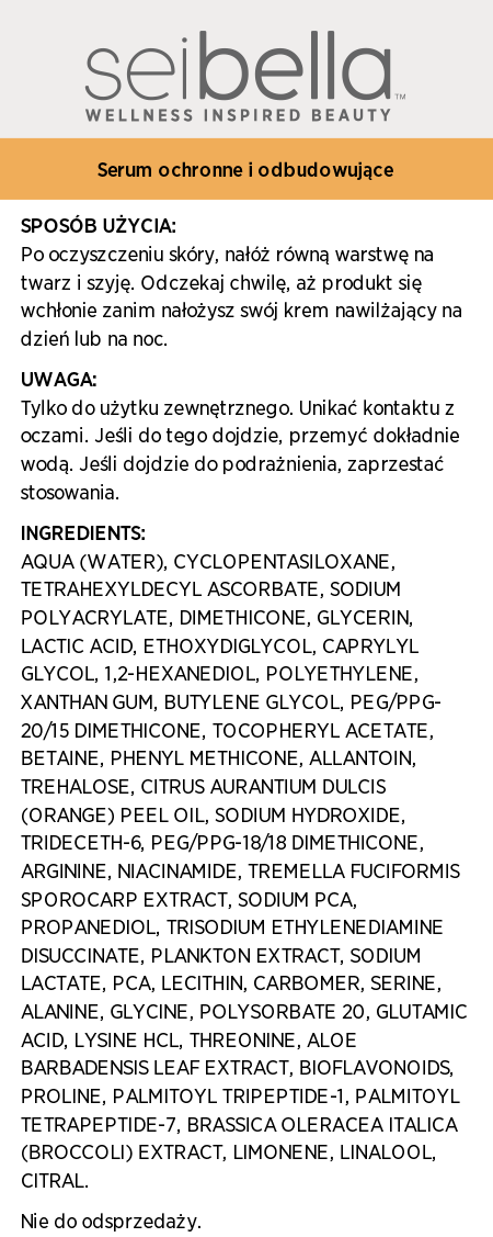Sei Bella® Vitamin C Zestaw