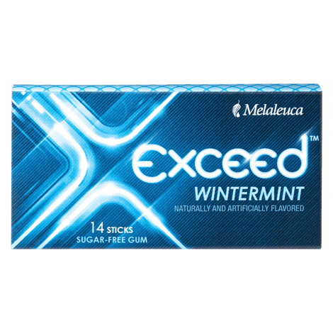 Exceed® Sugarless Gum: Wintermint