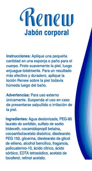 Jabón líquido para el cuerpo Renew®