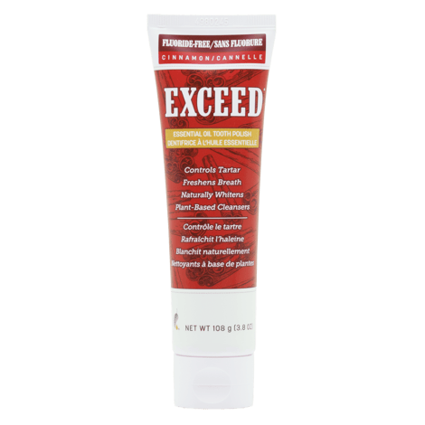 Exceed® Essential Oil Tooth Polish: Cinnamon Fluoride-Free