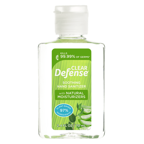 Clear Defense® Hand Sanitizer 2.4 fl. oz.