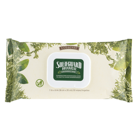 Sol-U-Guard Botanical Convenience Wipes