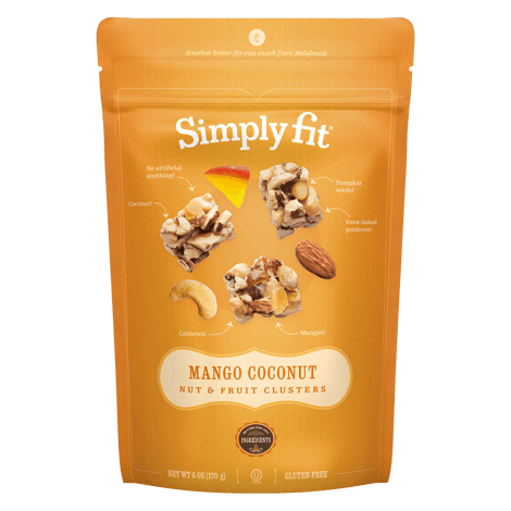 Simply Fit™ Nut & Fruit Clusters: Mango Coconut
