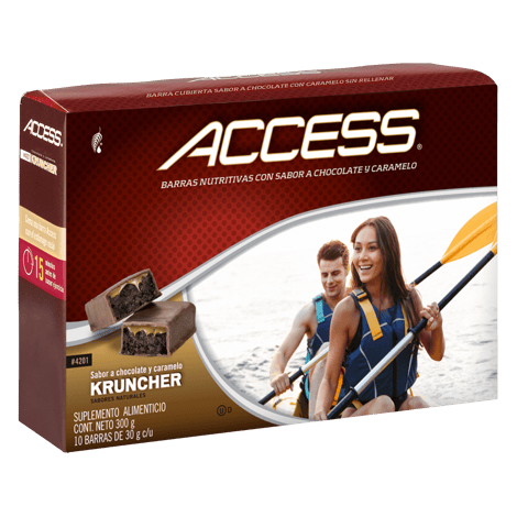 Barras Access®: Chocolate y caramelo