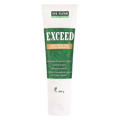 Pasta de dientes con aceites esenciales Exceed