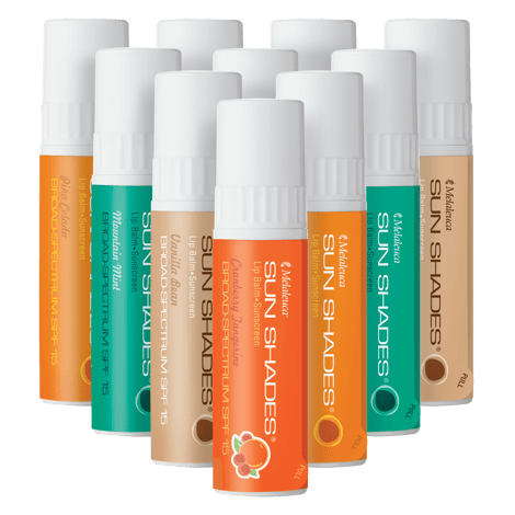 Sun Shaded Lip Balm 10 Pack