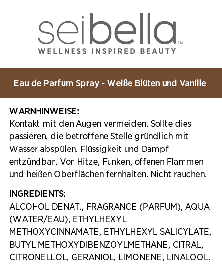 Sei Bella® Weiße Blüten und Vanille
