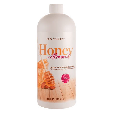 Sun Valley® Shea Butter Liquid Hand Soap Refill: Honey Almond