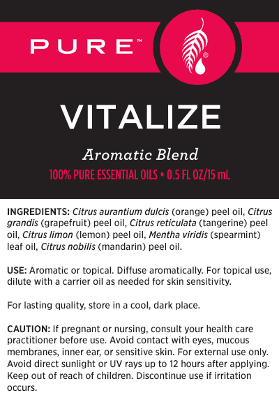 Pure™ Vitalize Invigorating Essential Oil Blend