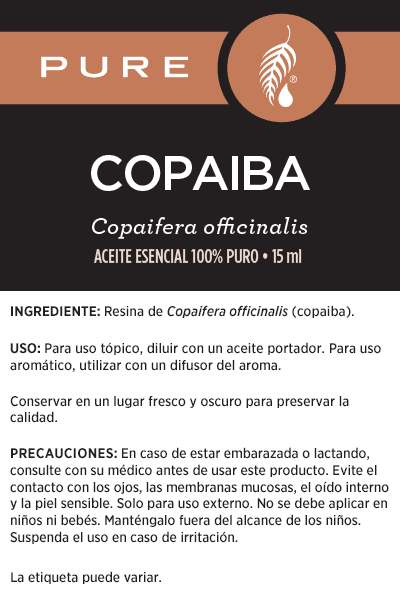 Aceite esencial de copaiba Pure