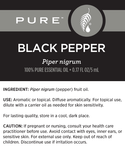 Pure Black Pepper Essential Oil