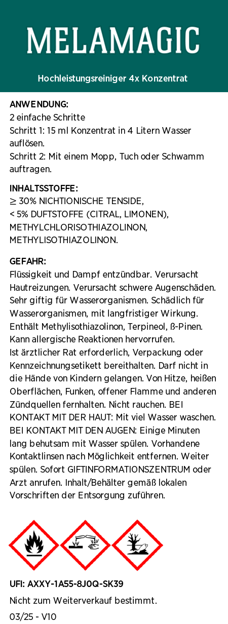 MelaMagic™ Hochleistungsreiniger - Spar-Pack