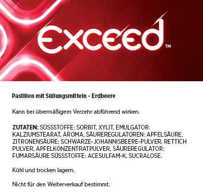 Exceed™ Mints - Erdbeere