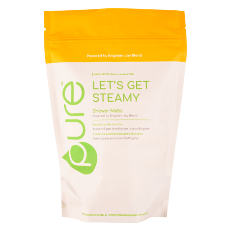 Let’s Get Steamy Shower Melts— Powered by Brighten Joy Blend