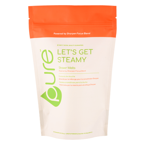 Let’s Get Steamy Shower Melts—Powered by Sharpen Focus Blend
