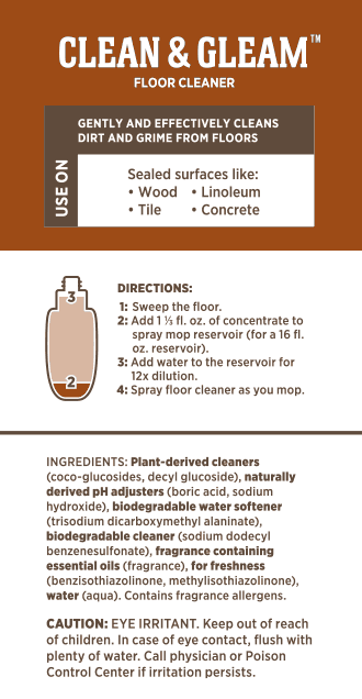 Clean & Gleam™ 12x Floor Cleaner