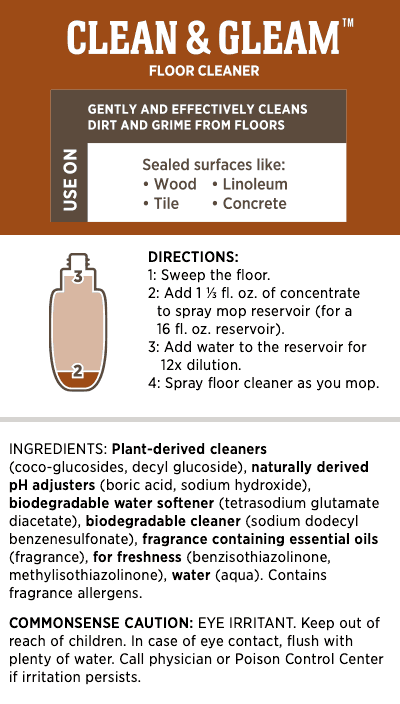 Clean & Gleam™ 12x Floor Cleaner