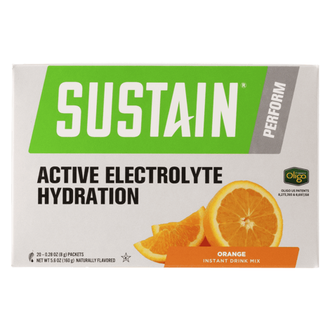 Sustain Active Hydration: Orange Packets