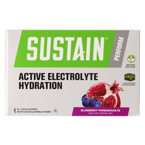 Sustain Active Hydration: Blueberry Pomegranate Packets