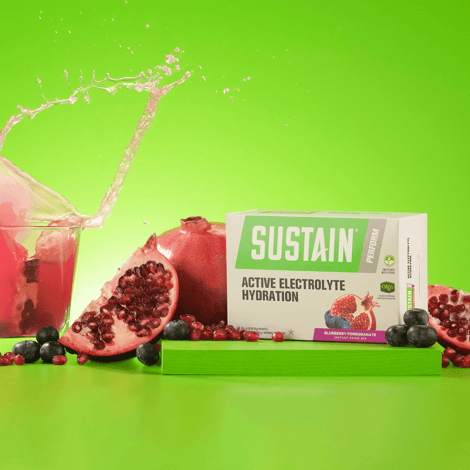 Sustain Active Hydration: Blueberry Pomegranate Packets