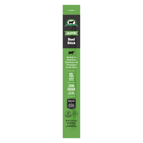 Riverbend Ranch Beef Sticks: Spicy Jalapeno