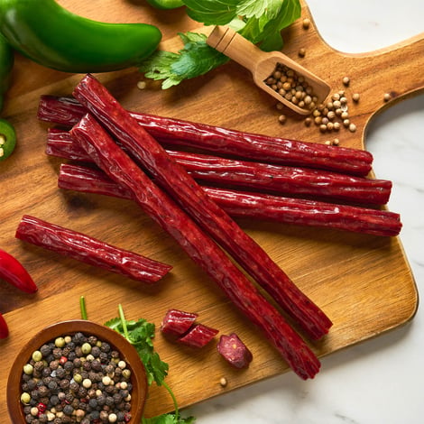 Riverbend Ranch Beef Sticks: Spicy Jalapeno