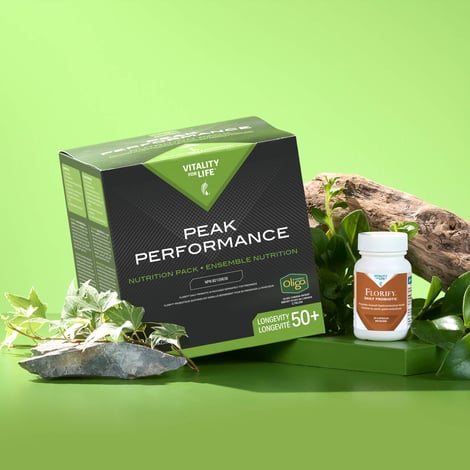 Peak Performance Nutrition Pack: Longevity 50+