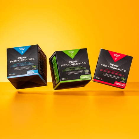 Peak Performance Nutrition Pack: Longevity 50+