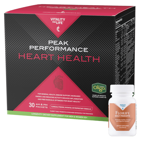 Peak Performance Heart Health Pack: Longevity 50+