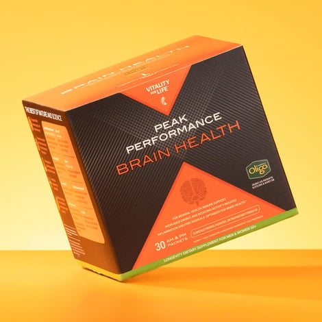 Peak Performance Brain Health Pack: Longevity 50+