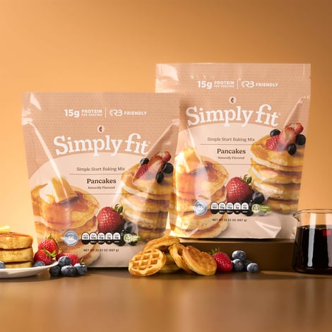 Simple Start Store Simply Fit™ Simple Start Baking Mix: Pancakes 2 - Pack
