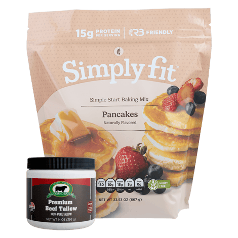 Riverbend Ranch Beef Tallow and Simply Fit Baking Mix Bundle