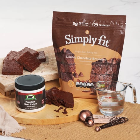 Riverbend Ranch Beef Tallow and Simply Fit Baking Mix Bundle