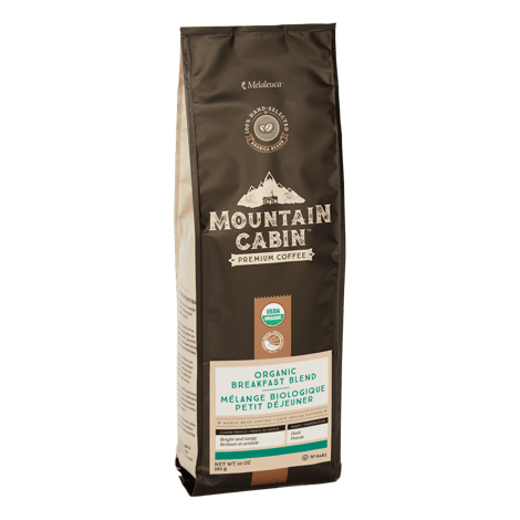 Mountain Cabin™ Organic Breakfast Blend Whole Bean Coffee