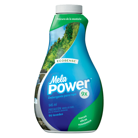 Detergente para la ropa MelaPower® 9x (96 lavadas): Frescura de la montaña