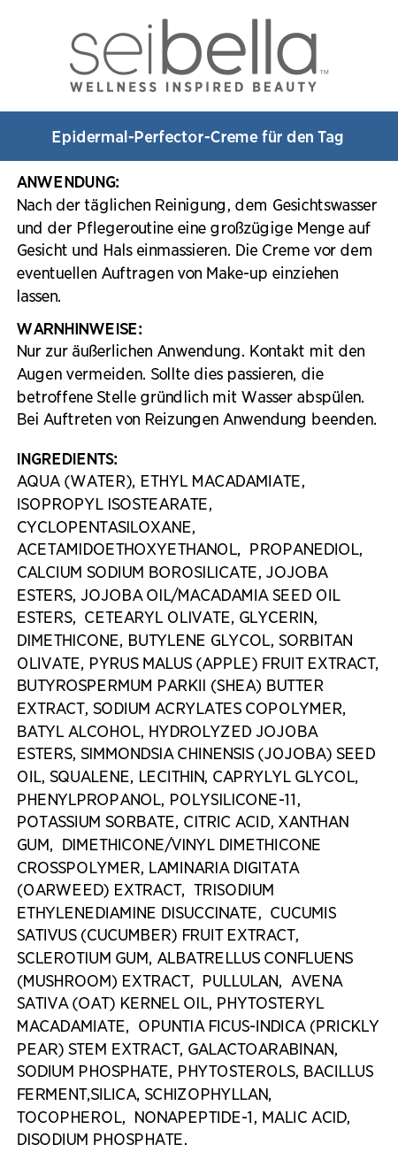 Sei Bella® Advanced Mikrobiom-Unterstützung - Epidermal-Perfector-Creme
