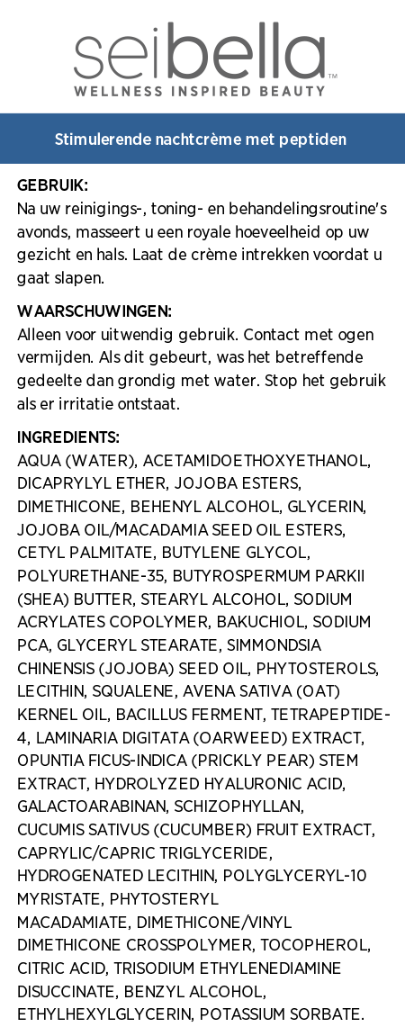 Sei Bella® Advanced Huidverzorging-bundel met microbiome-ondersteuning
