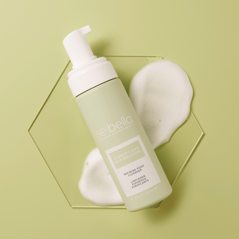 Limpiador espumoso purificante Clarity Clear Skin Solutions de Sei Bella  