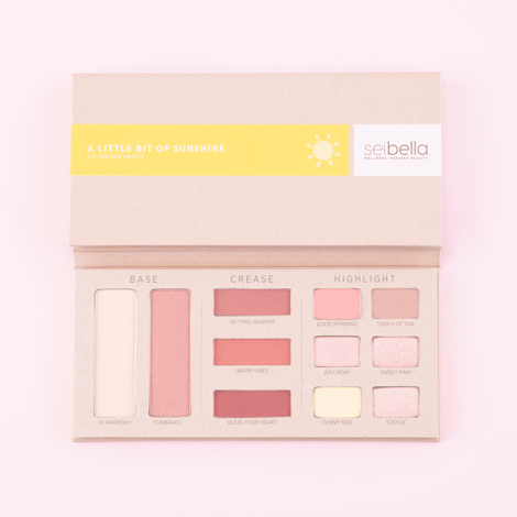 Sei Bella Eyeshadow Palette: A Little Bit of Sunshine
