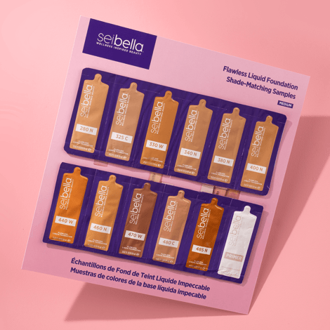 Sei Bella Flawless Liquid Foundation Shade-Matching Samples
