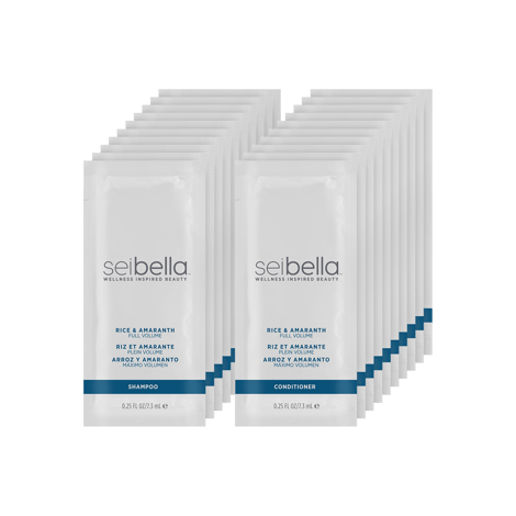 Shampoo and Conditioner Sample Packs 