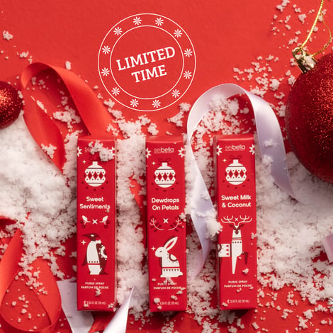 Holiday Sweet Sentiments Sei Bella Purse Spray