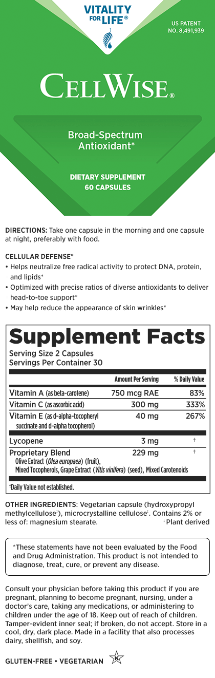 CellWise® Broad Spectrum Antioxidant