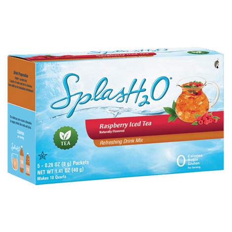 Splash2o Raspberry SplasH2O®: Raspberry Iced tea