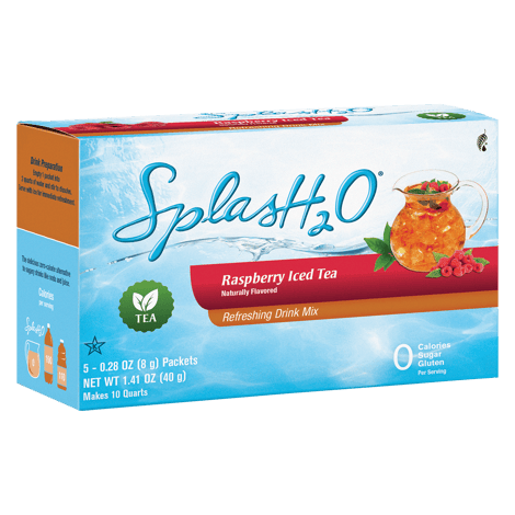 SplasH2O®: Raspberry Iced tea