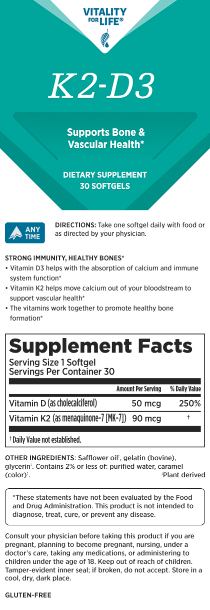 K2-D3 Optimal Calcium Delivery