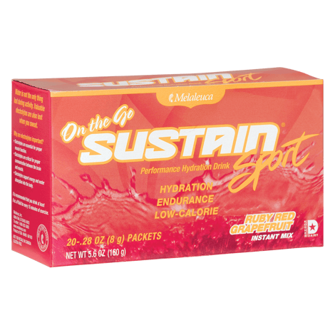 Sustain® Sport: Ruby Red Grapefruit Packets