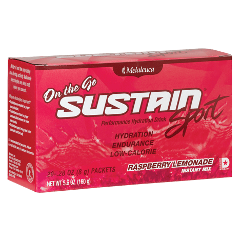 Sustain® Sport: Raspberry Lemonade Packets