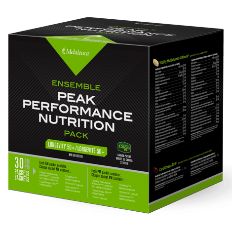 Peak Performance Nutrition Pack Longevity